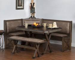Cabo Corner Breakfast Nook Set W Upholstered Seats Nook Dining Set Breakfast Nook Dining Set Corner Breakfast Nook Furniture