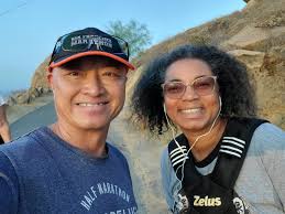 Early morning run in Riverside area