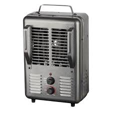 King 120 Volt Portable Electric Milk House Space Heater In Gray In 2019 Products House Heater Garage Heater Portable Heater