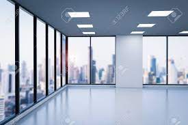 See more ideas about glass, window graphics, office interior design. 3d Rendering Empty Office Space With Glass Windows Stock Photo Picture And Royalty Free Image Image 78367154