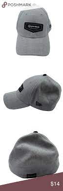 Taylormade Golf New Era 39thirty Stretch Hat Lg Xl Taylormade Golf Pipeline New Era 39 Thirty Stretch Fit Hat Cap Grey S Fitted Hats New Era 39thirty New Era