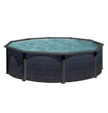 piscine acier 3 50 h 1 20 graphite cash piscines mulhouse piscine acier piscine bois piscine hors sol
