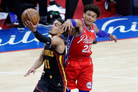 Find out the latest on your favorite nba teams on cbssports.com. Trae Young Hawks Spoil Joel Embiid S Return In 128 124 Win Over 76ers The Athletic