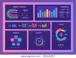 Digital Dashboard Vector Photo Free Trial Bigstock