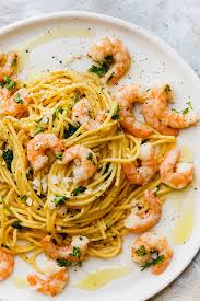 Spaghetti Shrimp Scampi Recipe Yummly Recipe Scampi Recipe Recipes Healthy Recipes