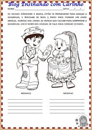 As crianças podem ser divididas em grupos. Atividades Sobre Sao Joao 24 De Junho Atividades Para Imprimir Mundinho Da Crianca