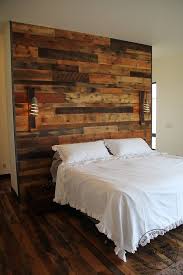 This modern bedroom gets plenty of light from the wall panels can be installed on the wall behind the headboard of the bed so that they become the focal point. Accent Wall Paneling Idaho Barn Wood Blend Reclaimed Lumber Products