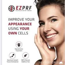 Both PRF & EZ GEL are $50 off per syringe at Inspirations in July! Call  269-459-6010 to schedule your July treatment. PRF (platelet rich fibrin) is  a filler treatment that uses a