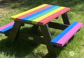 Check spelling or type a new query. The Holmfirth Junior Recycled Plastic Picnic Table Has A 25 Year Guarantee