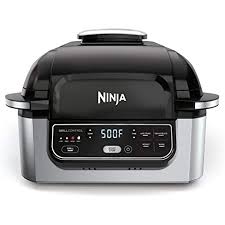 Sear on all sides in pan or ninja cooking system with some olive oil. Amazon Com Ninja Foodi Ag301 5 In 1 Indoor Electric Countertop Grill With 4 Quart Air Fryer Roast Bake Dehydrate And Cyclonic Grilling Technology Kitchen Dining