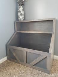 Wood Toy Chest I Wood Storage I Toy Storage I Wood Toy Bin Storage I Farmhouse Toy Bin Wood Toy Chest Farmhouse Toys Playroom Storage