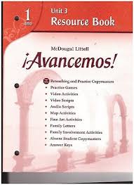 Book avancemos cuaderno 2 answers download avancemos level 2 cuaderno answers document. Mcdougal Littel Avancemos Unit Resource Book 3 Level 1 146 New 9780618766147 Ebay