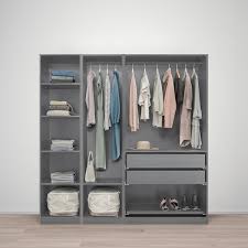 9 feet is about 274 cm. Pax Wardrobe Combination Gray Stained Ash Effect Ikea