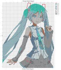 Access google sheets with a free google account (for personal use) or google workspace account (for business use). Free Hatsune Miku Cross Stitch Pattern Vocaloid Cross Stitch Quest