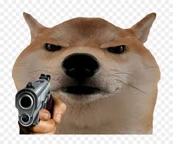 43 free images of angry dog. Shiba Inu Vertebrate Mammal Canidae Dog Head Snout Dog With Gun Meme Hd Png Download Vhv