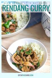It is not supposed to be an 'authentic' french dip recipe, because authentic is often boring. Slow Cooker Beef Rendang Keto Curry Ditch The Carbs Injuredly