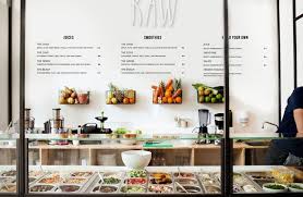 Clean Organic Branding Juice Bar Interior Salad Bar Restaurants Juice Bar Design