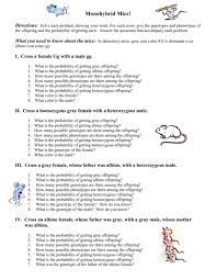 Juli 08, 2021 monhybrid mice assignment biology monohybrid cross is a type of hybr… Monohybrid Mice Directions Solve Each Problem Showing Your
