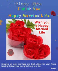 Happy Married Life Wishes Send Special Married Life Greetings Couple Name Wishing Married Wish Happy Married Life Birthday Wishes And Images Married Life When we talk about tips for a happy marriage life, celebrating each other's diversity will help grow together. happy married life wishes send special