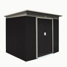 Jetzt vergleichen und günstig bestellen! Gerateschuppen Geratehaus Schuppen Gartenhaus Dublin Metall 4 8 Qm Anthrazit Stabilo Mehr Als Nur Baumarkt