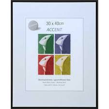 Cadre Aluminium Nielsen Accent 40 X 50 Cm Noir Cadre Aluminium Cadre