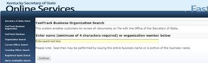 Kentucky Business Entity And Corporation Search Ky Secretary Of State Sos
