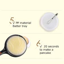 Us 62 Electric Griddle Pancake Maker Pan Pizza Cake Non Stick Machine M Lokeeda Com In 2020 Pancake Maker Crepe Maker Electric Griddle