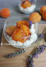 Cooking Julia Abricots Rotis A La Lavande Mousse De Mascarpone Recette Abricot Alimentation Abricot