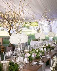 Adding The Silver Chiavari Chairs Tall Hydrangea Centerpieces And Garland Table Runner Took T Silver Chiavari Chairs Rustic Chic Wedding Hydrangea Centerpiece
