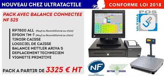 Pack Caisse Enregistreuse Tactile Avec Balance Connectee Caisse Enregistreuse Caisse Enregistreur