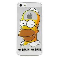 Funda Iphone 5 Homer Cerebro Manzana Iphone 5 Iphone Iphone5