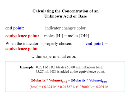This video screencast was created with doceri on an ipad. Acid Base Titrations End Point And Equivalence Point Ppt Download