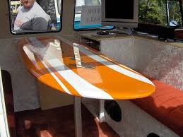 Surfboard Table Surfboard Table Vintage Campers Trailers Surfboard