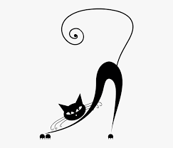 Download in under 30 seconds. Image Free Abstract Cat Silhouette Cat Silhouette Drawings Hd Png Download Transparent Png Image Pngitem