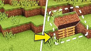 Underground base is a better shelter than a house, sometimes you can make a hidden way to prevent any players steal your items. How To Build A Secret Underground Base In Minecraft Minecraft Ideas