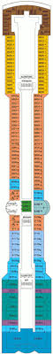 Rollover cabins for detailed diagrams of cabins; Celebrity Summit Deck Plans Celebrity Cruises Celebrity Summit Cruises Travelage West
