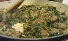 Madhur Jaffrey S Moghlai Lamb With Spinach Palaag Gosht Kentishtowncurryclub