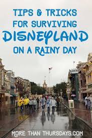 How To Make The Most Of Rain At Disney Rainy Weather Doesn T Have To Keep You From Having A Disneyland Vacation Planning Disneyland Vacation Disney World Trip
