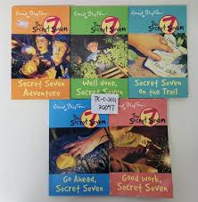 • r e w a t c h | v a l u e: 5 In 1 Preloved Old Children Books The Secret Seven Series Enid Blyton Bundle Pack Tx C 2101 3009t Books Stationery Books On Carousell