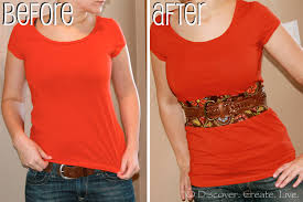 Discover Create Live How To Lengthen A Shirt That S Too Short Upcycle Shirt Diy Clothes Sewing Clothes