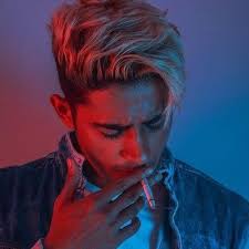 Danish Zehen On Twitter Bubble Gum Blue Colour Hair Colour Hair Transformation Bubblegum Blue In 2020 Photography Poses For Men Portrait Photography Men Poses For Men