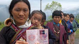 = 24,3 % der weltbevölkerung) und 3269 millionen (3,269 mrd. Vertrieben Aus Bhutan Politik Sz De