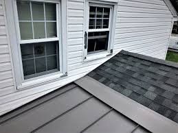 Your new roof should complement your home's color scheme and add to its aesthetic appeal. Estate Grey Owens Corning Shingles And Slate Grey Standing Seam Metal Roof Insta Traditional Exterior By Global Home Improvement Houzz