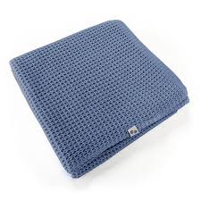 Gray waffle outfit, waffle knit baby clothes, neutral baby clothes, take home outfit, baby boy clothes, gray newborn clothing. Nordbaby Knitted Baby Blanket 100x70cm Waffle Knit China Blue Nordbaby