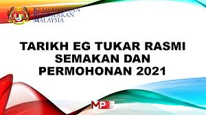 Jika malas mahu ingat banyak sangat kata laluan, boleh cuba sso kpm login. Tarikh Rasmi Semakan Dan Permohonan Egtukar 2021 My Pendidik