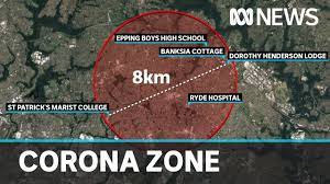 Victoria declared the sydney metropolitan area and the new south wales central coast a red zone, meaning people who have. The 8km Zone In Sydney That Has Health Authorities Worried Abc News Youtube