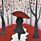 Walk in the Rain paint and sip painting event event image
