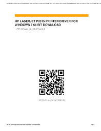 Download the latest and official version of drivers for hp laserjet p2015dn printer. Hp Laserjet P2015 Driver For Windows 7 64 Bit Download Gallery