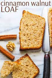 Cinnamon Walnut Loaf Recipe Walnut Recipes Homemade Bread Recipes Easy Homemade Bread Easy