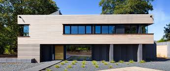 Perfectly replicate smooth timber with a smoother grained finish. Western Red Cedar Cladding Modernises 1970 S House Silva Timber